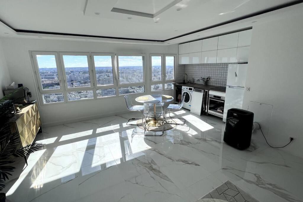 Nice Apartment With Amazing View Of Paris + Parking Luaran gambar