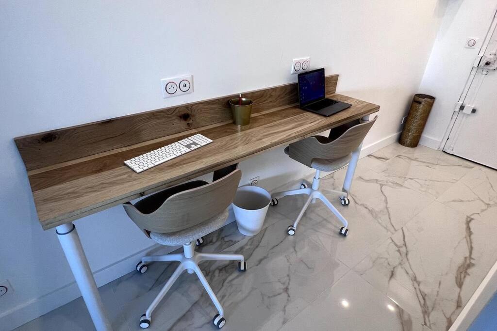 Nice Apartment With Amazing View Of Paris + Parking Luaran gambar