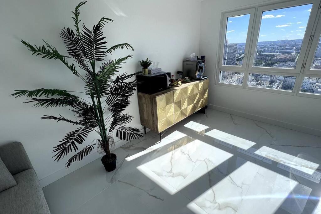 Nice Apartment With Amazing View Of Paris + Parking Luaran gambar