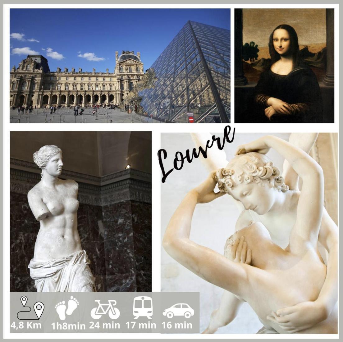 Nice Apartment With Amazing View Of Paris + Parking Luaran gambar