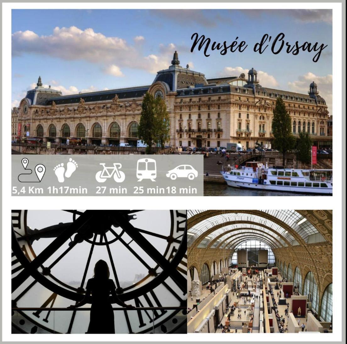 Nice Apartment With Amazing View Of Paris + Parking Luaran gambar